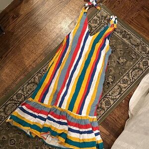 Colorful Striped Women’s Dress